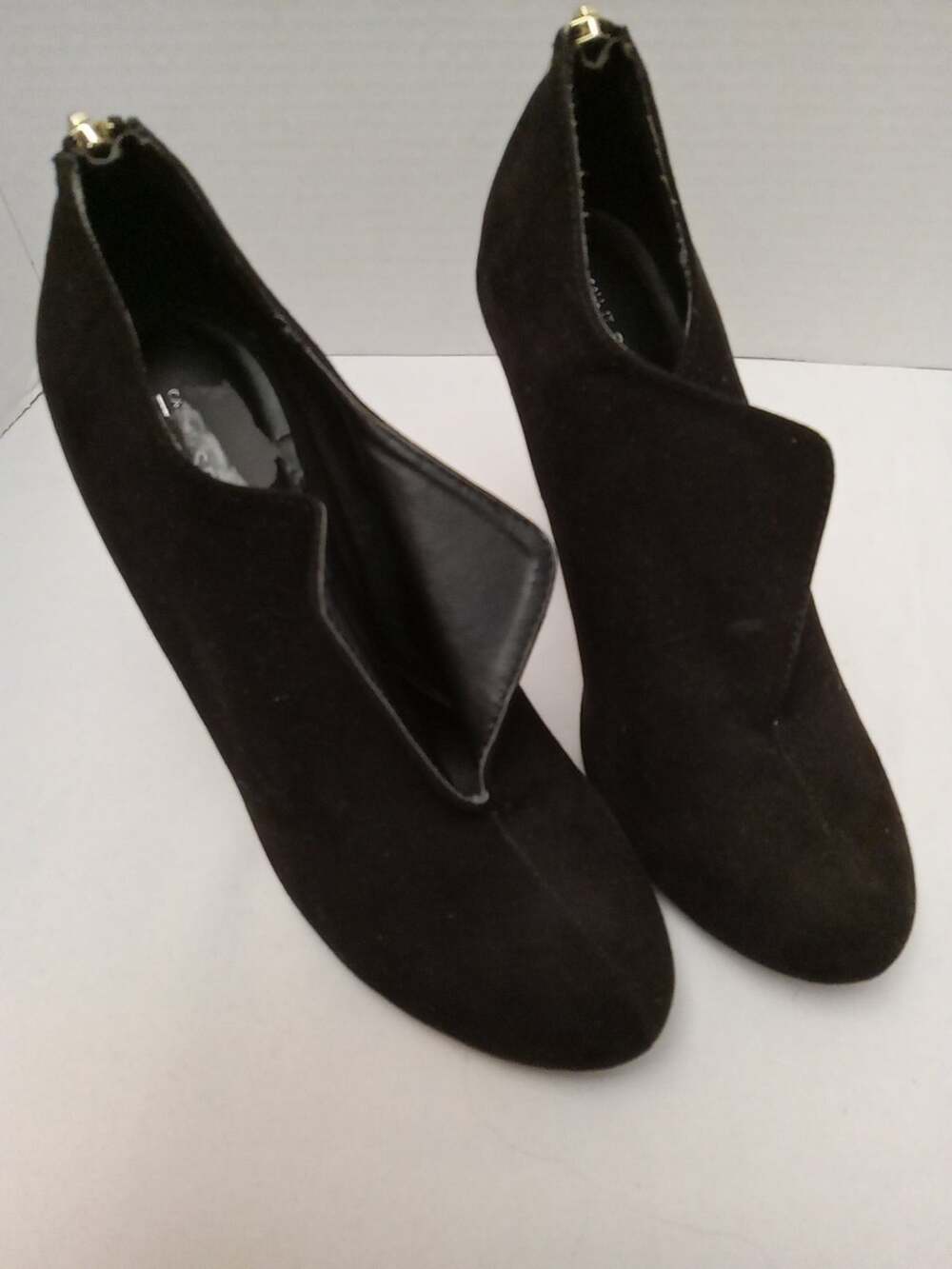 CALL IT SPRING Women's Size 7 “ TOSIEN” BLACK SUEDE ANKLE BOOT